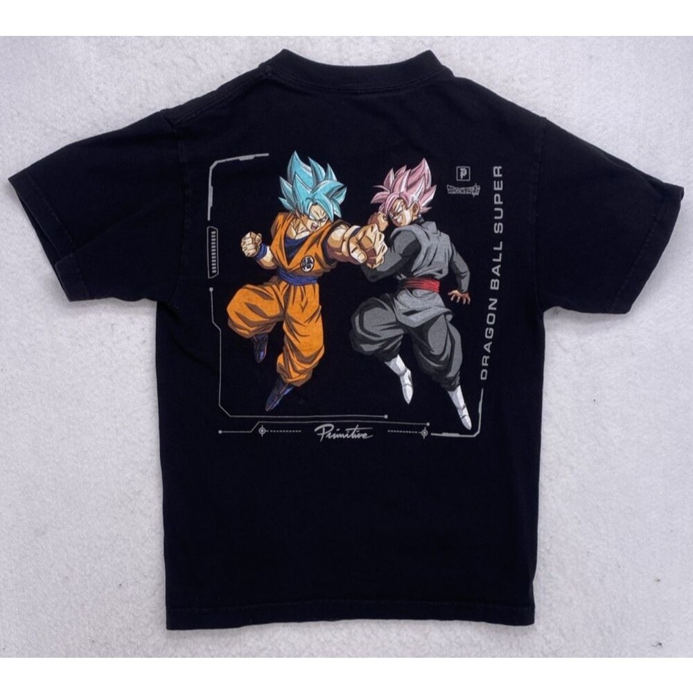 Primitive x Dragon Ball Super T-Shirt Black Small Goku Anime Skate Streetwear